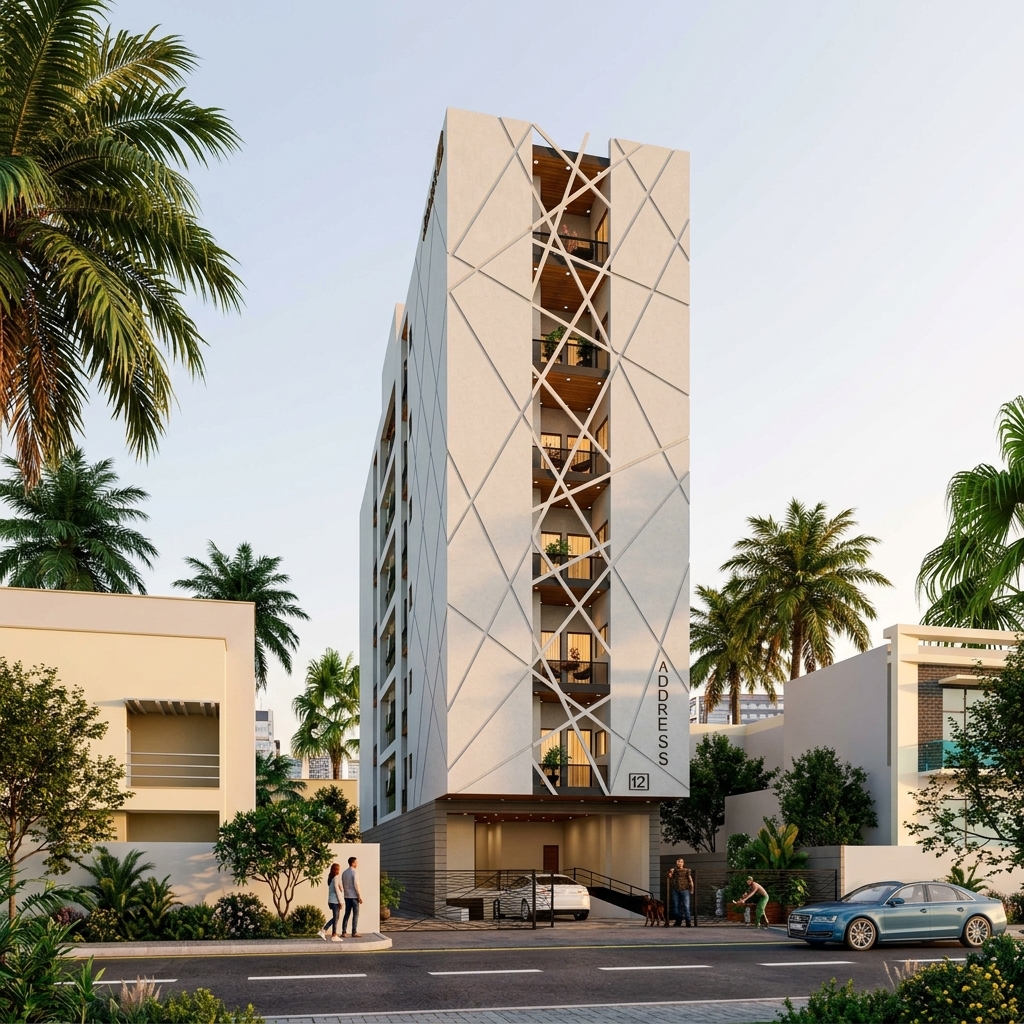 Address 12 Boutique Residency exterior in Lahore