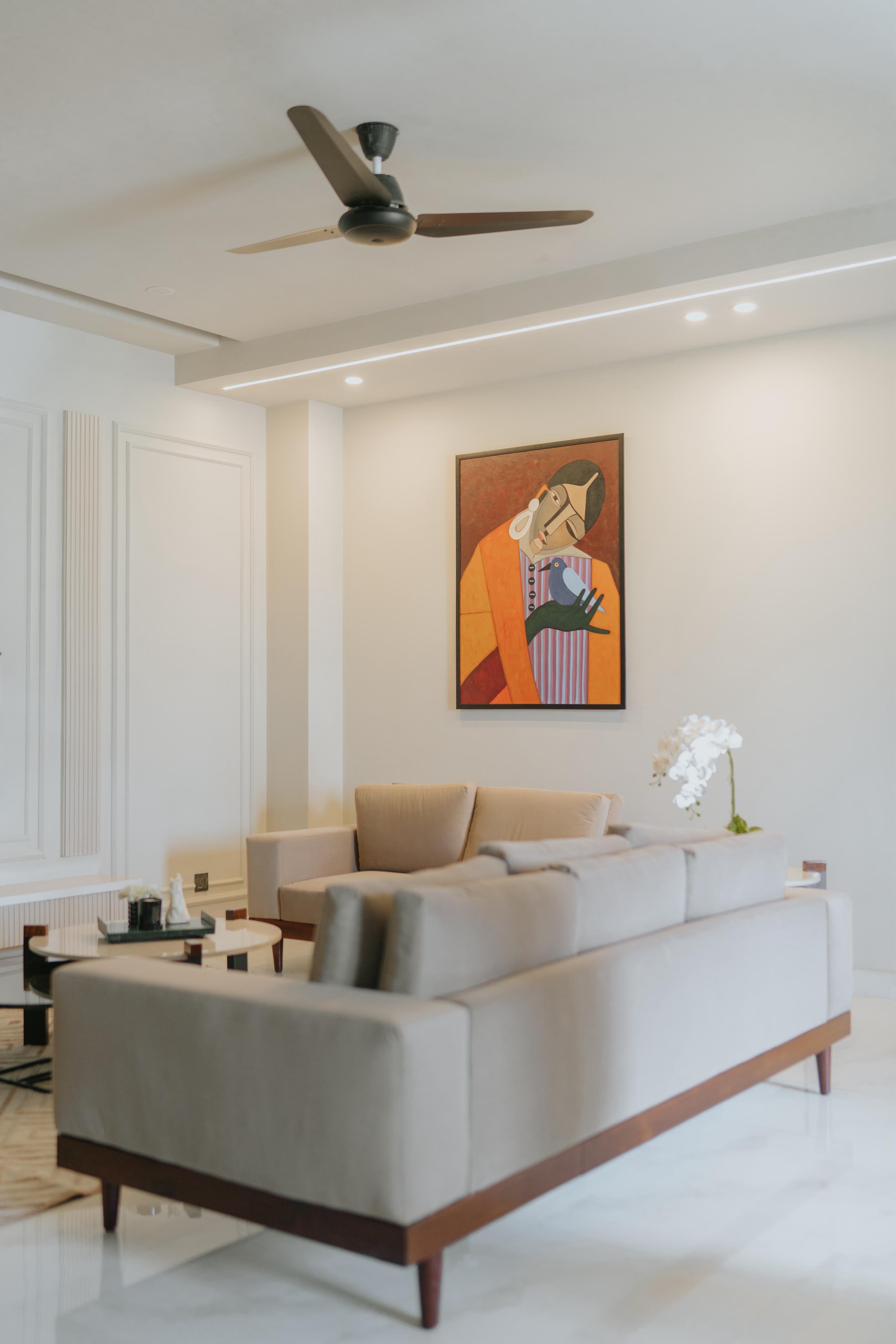 Lounge shelving details