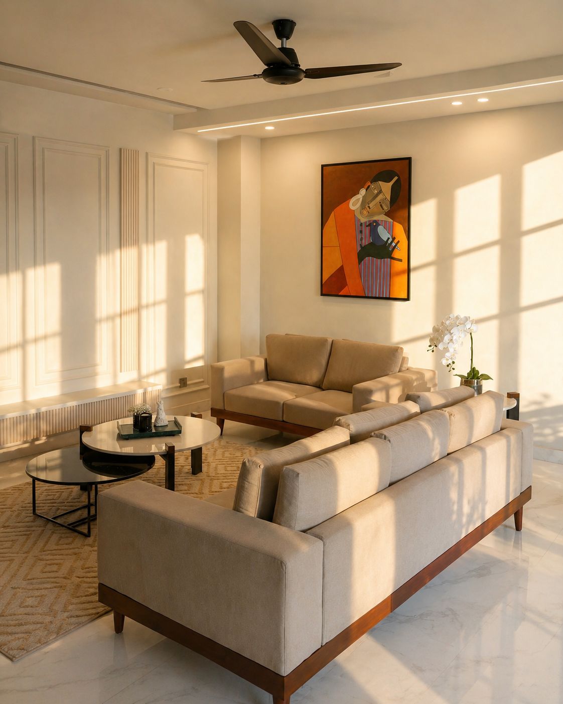 Boutique residency lounge area